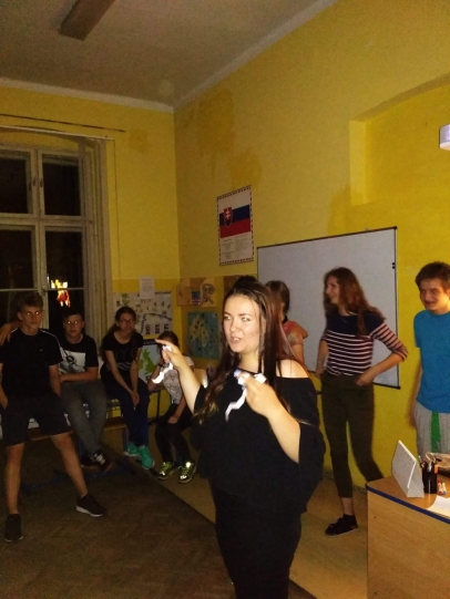 Noc v škole