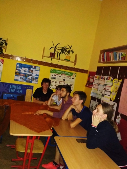 Noc v škole