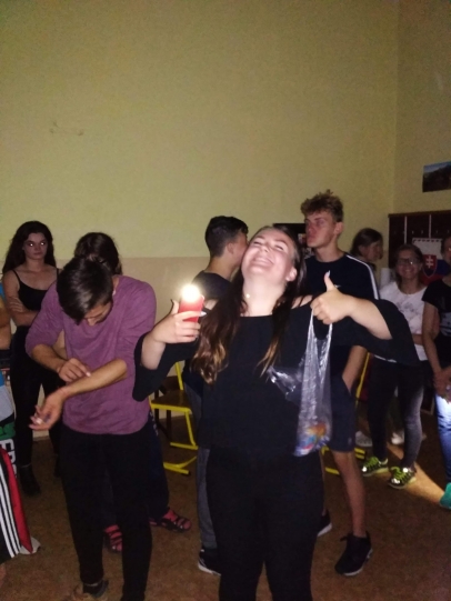 Noc v škole