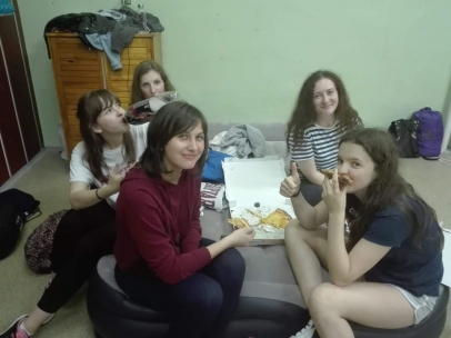 Noc v škole