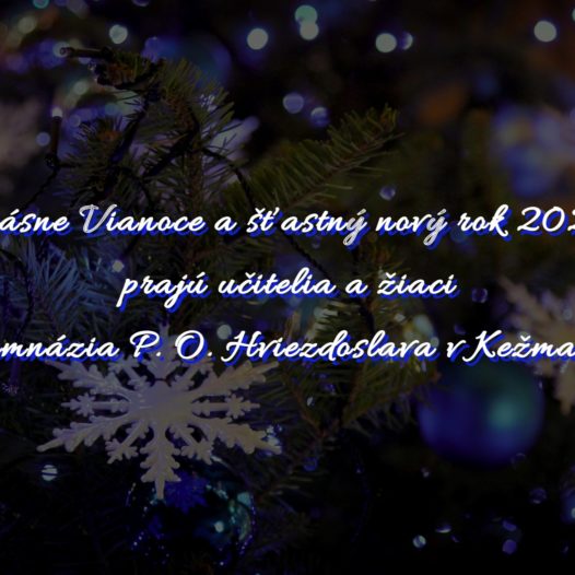 Krásne Vianoce a šťastný nový rok 2022