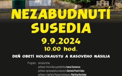 Nezabudnutí susedia