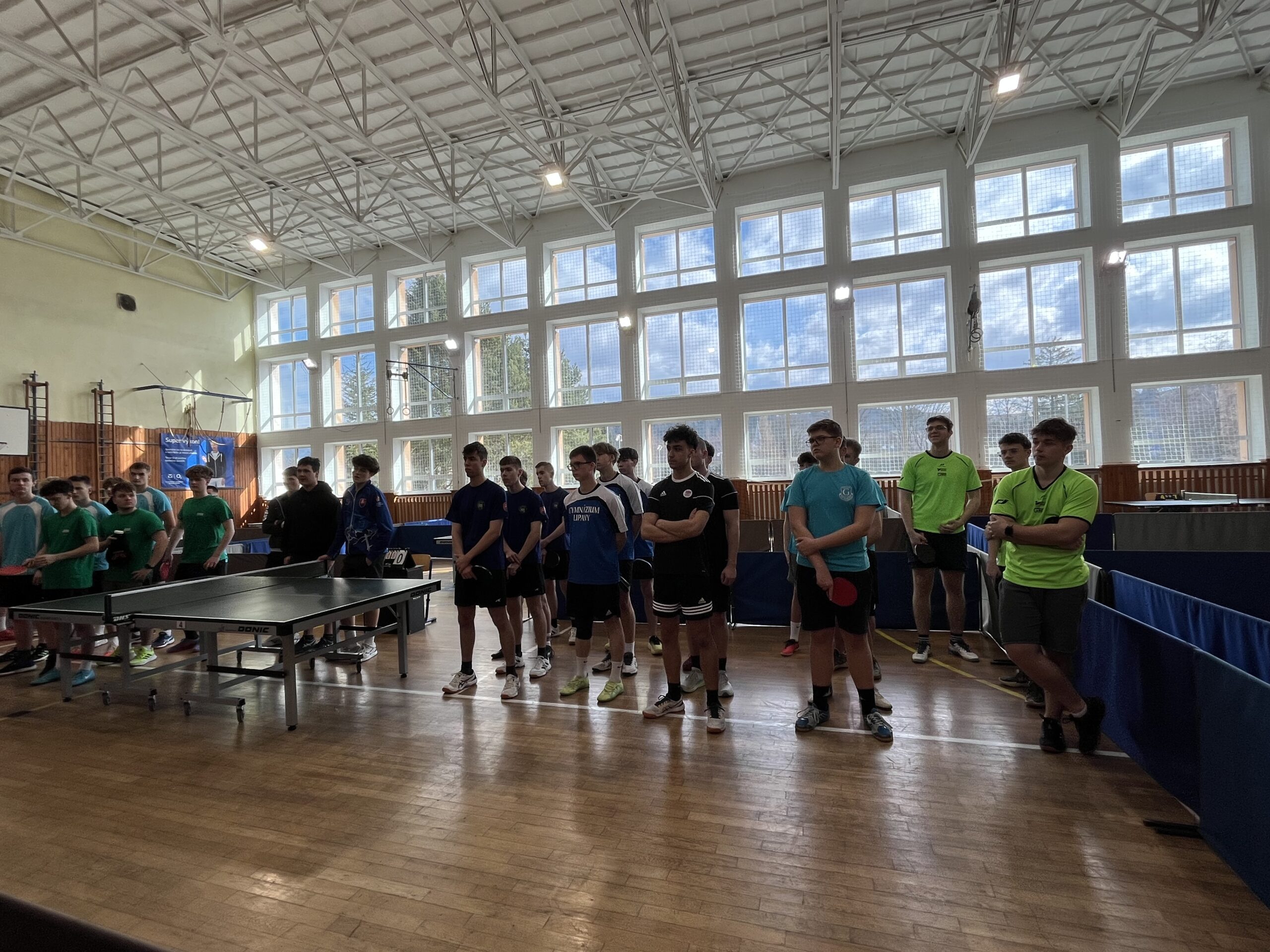 Krajské kolo v stolnom tenise
