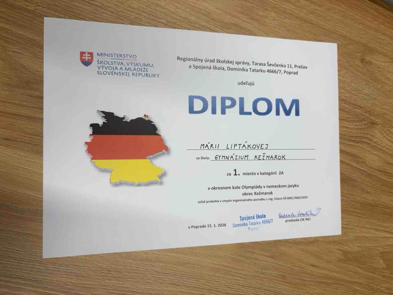 Olympiáda v nemeckom jazyku