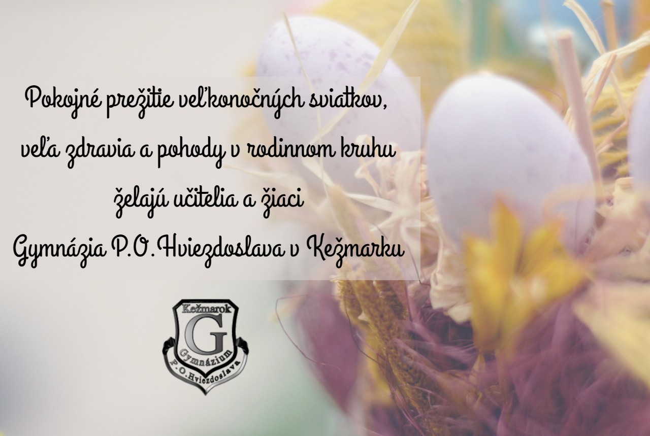 Prajeme pekné veľkonočné sviatky
