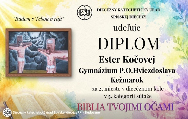 BIBLIA TVOJIMI OČAMI – dvojnásobný postup do celoslovenského kola