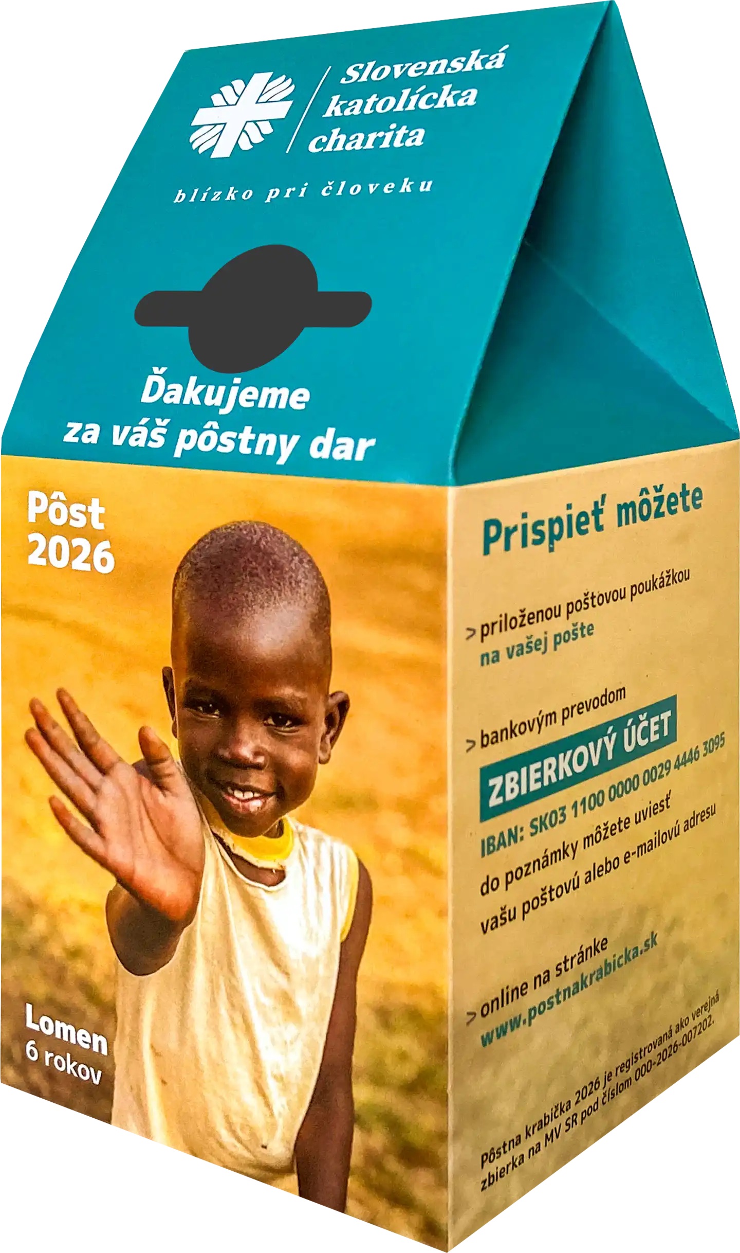 Pôstna krabička 2026